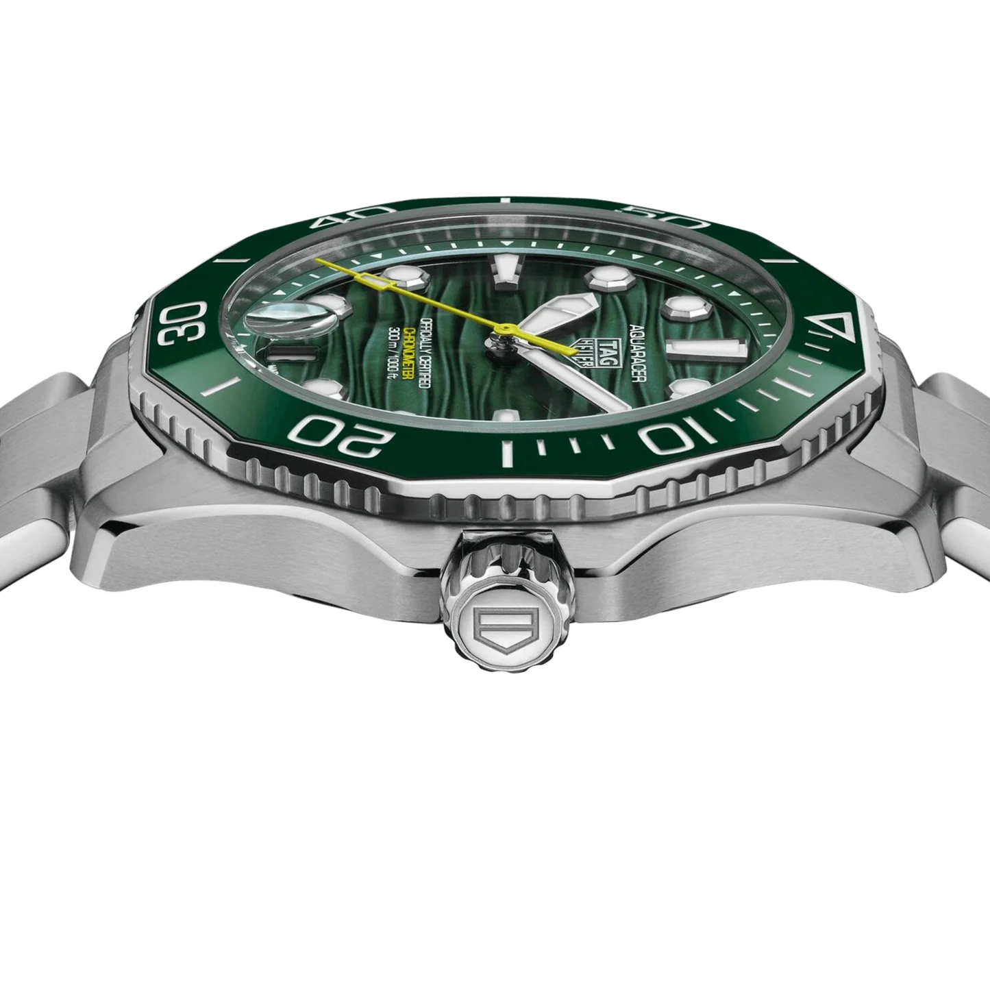 TAG Heuer Aquaracer Professional 300 Date 42mm Green Dial Men's Watch - Image 2